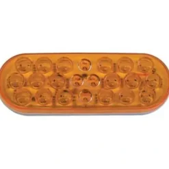 Peterson 861SA-1 Led Strobe & Rear Turn, Oval, Curbside High, 6.5″X2.25″, 22 Diode, Multi-Volt, Amber, Poly Bag - One-stop shop for professional tools and equipment.