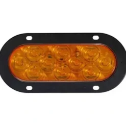 Peterson 823SA-10 Led Strobe Light, Oval, Amp, Flange-Mount Class 1 7.88″X3.63″ Multi-Volt, Amber, Poly Bag - One-stop shop for professional tools and equipment.
