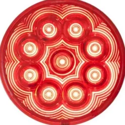 Peterson 817SR-9 Led Strobe Light, Round, Amp, Grommet-Mount, Class 1, 4″, Multi-Volt, Red, Poly Bag - One-stop shop for professional tools and equipment.