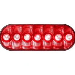 Peterson V821KR-7 Led Stop/Turn/Tail, Oval, Grommet-Mount, Kit, 6.5″X2.25″, Red, Viz Pack - One-stop shop for professional tools and equipment.
