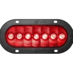 Peterson V822KR-7 Led Stop/Turn/Tail, Oval, Flange-Mount Kit, 7.88″X3.63″, Red, Viz Pack - One-stop shop for professional tools and equipment.