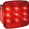 Peterson V840 Led Stop/Turn/Tail & Side Marker Light Rectangular, Submersible W/O License Light 4.84″X4.76″, Red, Viz Pack - One-stop shop for professional tools and equipment.
