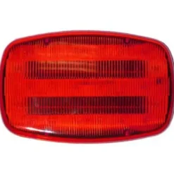 Peterson V316MR Led Hazard Light, Battery Operated, Rectangular, Flashing, Magnetic Mount, 6.30″X3.95″, Red, Viz Pack - One-stop shop for professional tools and equipment.