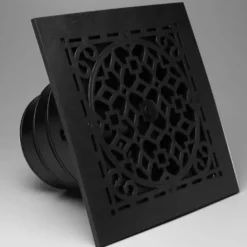 Rectorseal 81918 TRUaire Retrofit 8X8 Antique Grille/Damper/Bx 6,7,8&, Black - One-stop shop for professional tools and equipment.