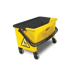 Rubbermaid FGQ90088YEL HYGEN„ DOWN-PRESS WRINGER BUCKET, YELLOW - One-stop shop for professional tools and equipment.