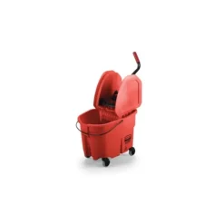 Rubbermaid FG757888RED WAVEBRAKE® 35 QT DOWN PRESS BUCKET AND WRINGER, RED - One-stop shop for professional tools and equipment.