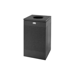 Rubbermaid FGSC18EPLTBK SILHOUETTES SQUARE OPEN TOP 20 GAL TEXTURED BLACK - One-stop shop for professional tools and equipment.