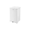 Rubbermaid FGST40EPLWH DEFENDERS® SQUARE STEP CAN 25 GAL SKY WHITE - One-stop shop for professional tools and equipment.