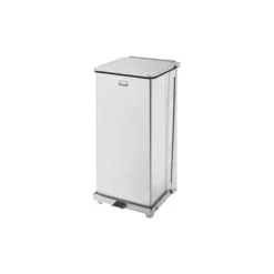 Rubbermaid FGST40SSPL DEFENDERS® SQUARE STEP CAN 25 GAL STAINLESS STEEL - One-stop shop for professional tools and equipment.