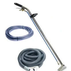 Sandia 80-8009-A - 12& Stainless Steel Single Bend 1-Jet Wand W/ 15Ft Vacuum And Solution Hoses - One-stop shop for professional tools and equipment.