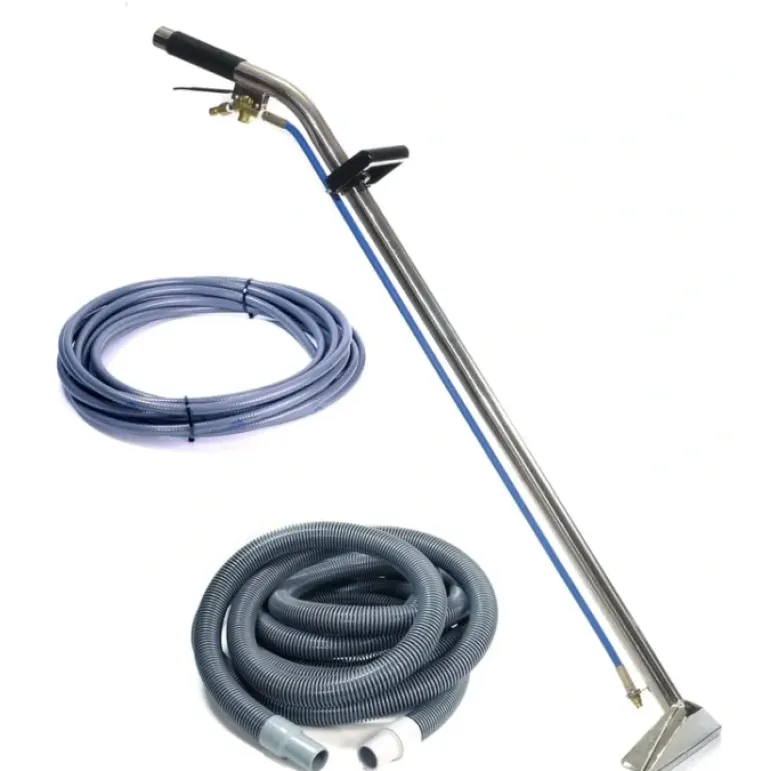 Sandia 80-8009-A - 12& Stainless Steel Single Bend 1-Jet Wand W/ 15Ft Vacuum And Solution Hoses - One-stop shop for professional tools and equipment.