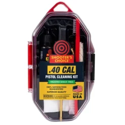 Shooter Choice SHF-SRS-40 .40 cal Firearm Cleaning Kit - One-stop shop for professional tools and equipment.
