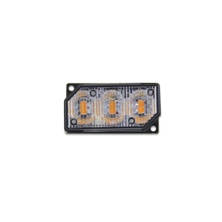 Soundoff Signal EL3PSNR Led3 Plus Mini Surface Mount Light, Ece R10.05 Certified,10-16V Includes Mounting Gasket & Hardware - Solid Color In Red - One-stop shop for professional tools and equipment.