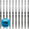 Spyder 600648-10 Spyder 10-Pack Hex 8 1/4-In X 7-1/8-In High-Speed Steel Hole Saw Pilot Bit - One-stop shop for professional tools and equipment.