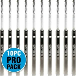 Spyder 600646-10 Spyder 10-Pack Hex 10 1/4-In X 7-1/8-In Tungsten Carbide Tipped Steel Hole Saw Pilot Bit - One-stop shop for professional tools and equipment.