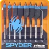 Spyder 11001 Spyder 14-Piece X 6-In Woodboring Spade Drill Bit Set - One-stop shop for professional tools and equipment.