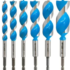 Spyder 15003 Spyder Stinger 6-Piece X 6-1/2-In Woodboring Power Spade Drill Bit Set - One-stop shop for professional tools and equipment.