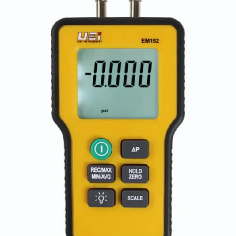 UEI Test EM152 Dual Differential Digital Manometer - One-stop shop for professional tools and equipment.