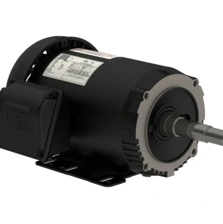 Weg Motors 14391672 Rolled Steel JM Pump NEMA Premium Efficiency 1.5 HP 2P 143/5JM 3Ph 575 V 60 Hz IC411 - TEFC - Foot-mounted-Â 00156ET3H143JM-SG - One-stop shop for professional tools and equipment.