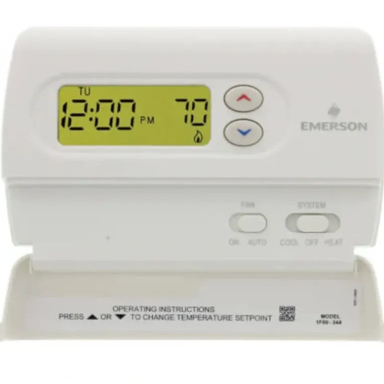White Rodgers 1F86-344 Non-Programmable Thermostat, Hardwired or Battery Powered - One-stop shop for professional tools and equipment.