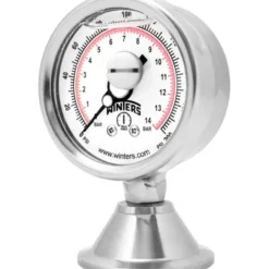 Winters Instruments PAG20806 Pag 3A Pharmaceutical, Food, Beverage & Dairy Sanitary Gauge - One-stop shop for professional tools and equipment.