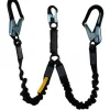 Yates Gear 881-12 Dual Elastic Legs W/6-12 Ft Free Fall Lanyard - 2 1/2& Aluminum Ladder Hooks - One-stop shop for professional tools and equipment.