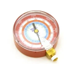 Yellow Jacket 49107 3-1/8&, red pressure, KPa/psi, R22/134a/404A gauge (Â°C) - One-stop shop for professional tools and equipment.
