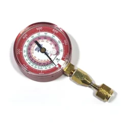 Yellow Jacket 40334 Red pressure Â°F; 0 800 psi; Single Test Gauge R-22/404A/410A - One-stop shop for professional tools and equipment.
