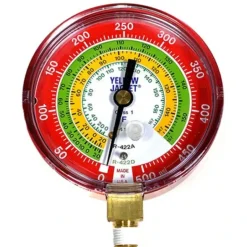 Yellow Jacket 49111 3-1/8Â, red pressure, R417A/422A/422D gauge (Â°F) - One-stop shop for professional tools and equipment.